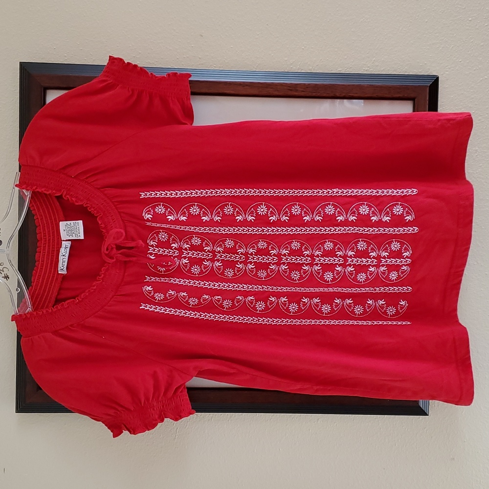 Beautiful Embroidered Boho Top